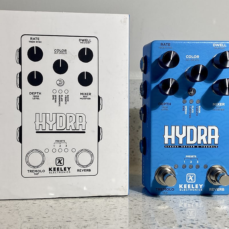 Keeley Hydra Stereo Reverb & Tremolo