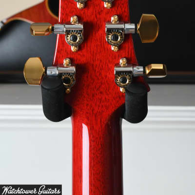 Mint Paul Reed Smith PRS Hollowbody II Piezo 10 Top Charcoal Cherry Burst image 8