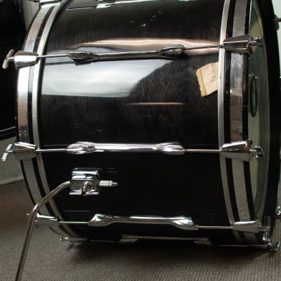 1980s Premier "Black Shadow" Resonator Drum Kit image 16