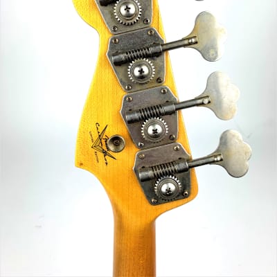 Fender Custom Shop '64 Jazz 2023 - Aged Fiesta Red Journeyman Relic image 6