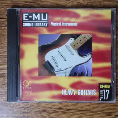 E-MU Systems Sound Library Vol. 17 Heavy Guitars Sample CD-ROM image 1