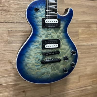 Dean Thoroughbred Select Quilt Top Electric Guitar 2020 - Ocean Burst. 8lbs 15oz. image 1