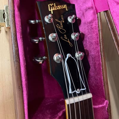 Gibson Custom Shop Ace Frehley '59 Les Paul Standard 2015 - Vintage Gloss Dirty Lemon Frehley Burst image 5