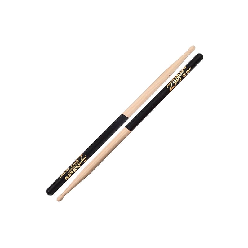 Zildjian 5B Black Dipped Wooden Drumsticks image 1