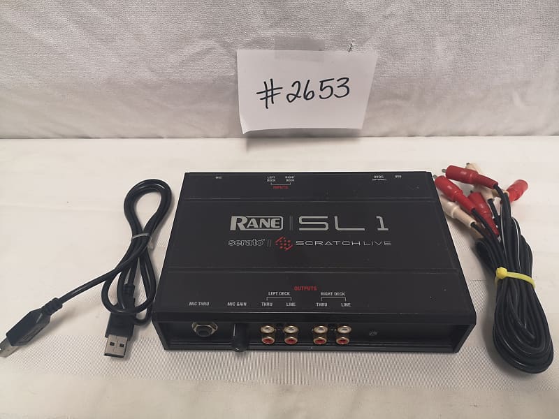 Rane SL1 DJ Interface For Serato Scratch Live #2653 Good Used Working  Condition