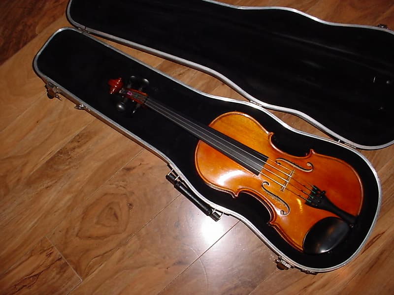 L.S. Ross Grade 37 1/2 Dallas Violin Fiddle 1927 Natural image 1