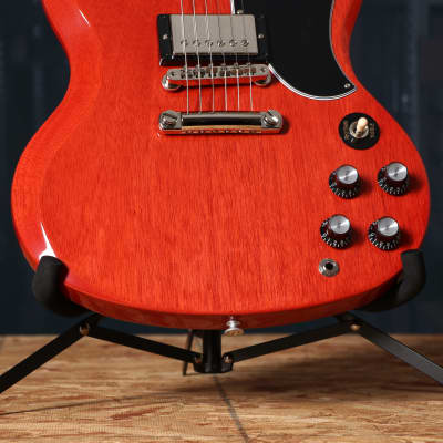 Gibson SG Standard '61 Electric Guitar in Vintage Cherry with Case image 2