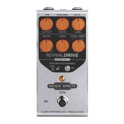 Reverb.com listing, price, conditions, and images for origin-effects-revivaldrive-compact