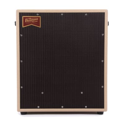 Benson 15N 1x15 Bass Amp Cabinet Blonde w/ Purple Grill for sale