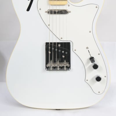Fender Made in Japan Telecaster Thinline 2021 SN:7809 ≒3.35kg Arctic Pearl[B-Stock] image 7