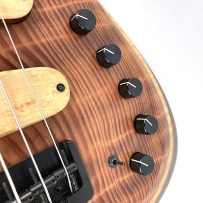 R, Hyde Zeal 5-string Bass Natural Redwood image 8