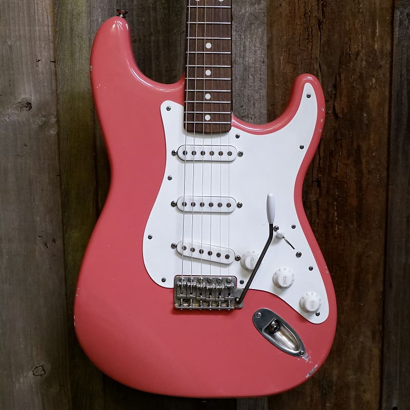 Keith Holland Custom S-ANS #1311 - Fiesta Red with Hard Case image 1