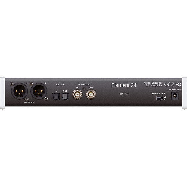 APOGEE Element 24 オーディオインターフェース Apogee Element 24 Thunderbolt Audio Interface | Reverb Canada