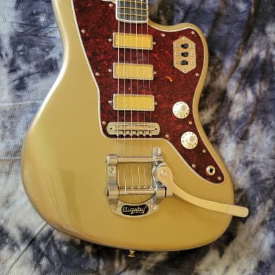 Momose Jazzmaster MJM1-STD / NJ Shoreline Gold | Reverb