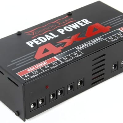 New Voodoo Lab Pedal Power 4x4 Guitar Effect Pedal Power Supply Four by Four image 2