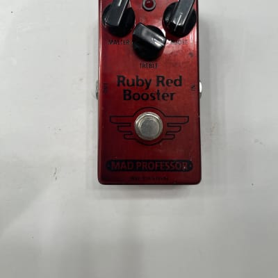 Mad Professor Ruby Red Booster Boost Overdrive Guitar Effect Pedal image 1