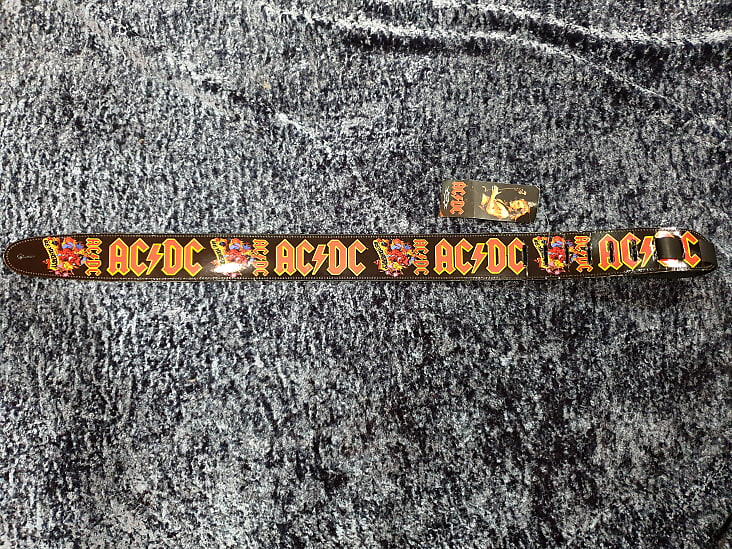 AC/DC Leather Strap | Reverb