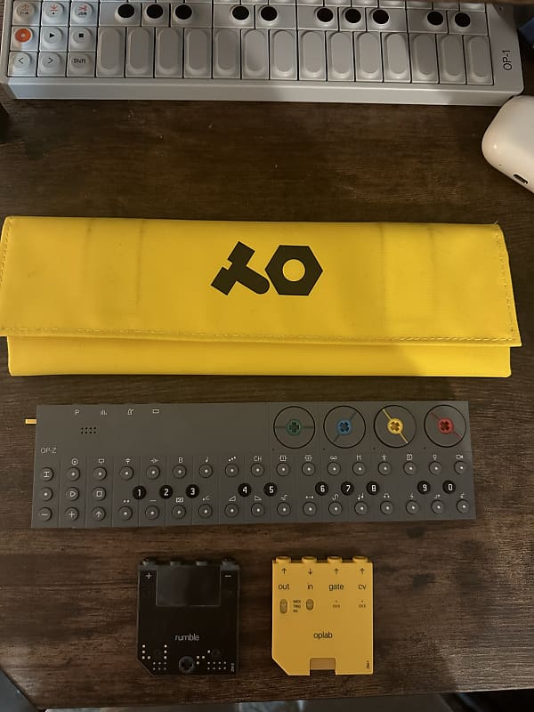 Teenage Engineering OP-Z (w/ Rumble, OP Lab module, and case