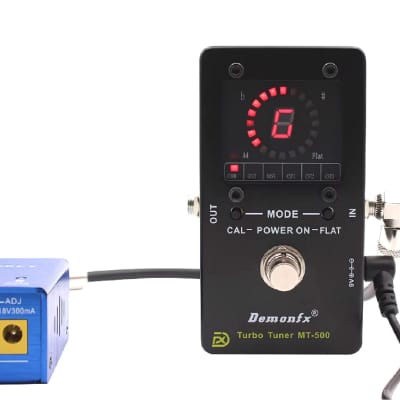 Demonfx Turbo Tuner MT-500 Strobe Tuner Guitar Bass High precision & accuracy image 7