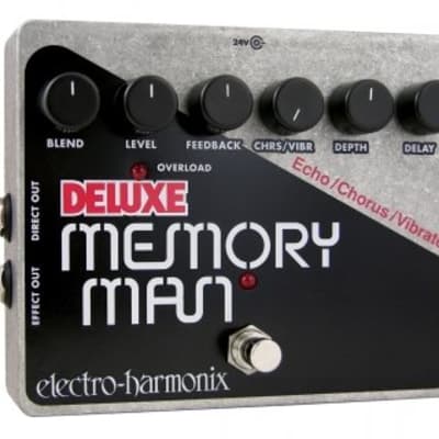 Electro-Harmonix Deluxe Memory Man Analog Delay / Chorus / Vibrato Pedal image 2