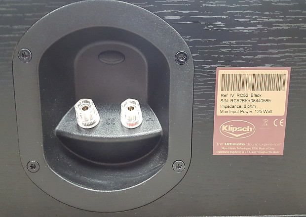 Klipsch ref 2025 iv rc 52