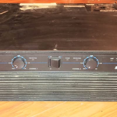Samson S1500 power amp black only ch1 works Sold as is | Reverb