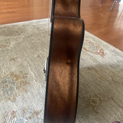 Cort L100-OC NS Luce Series Solid Spruce/Mahogany Orchestra Cutaway with Electronics Natural Satin image 4