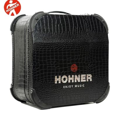 Hohner Corona II Classic GCF Red Rojo Accordion Acordeon +Case,Bag,Straps,Pad, DVD,Book,Shirt Dealer image 15