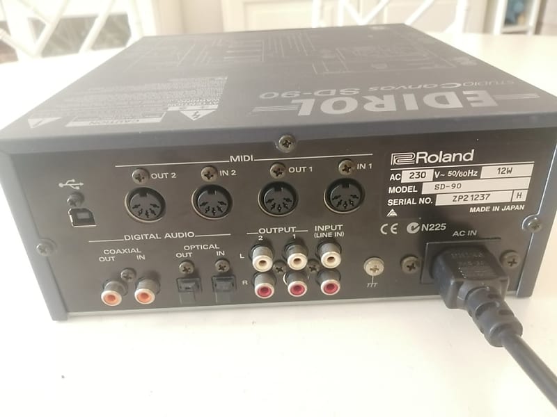 Edirol SD-90 Studio Canvas USB Digital Audio Studio | Reverb