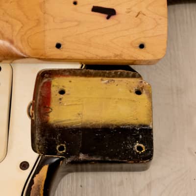 1965 Fender Stratocaster Vintage Electric Guitar Sunburst w/ 1964 Neck Date, Case image 20