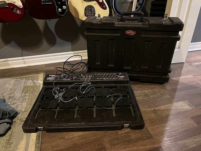SKB Stage Five Pedalboard Black Reverb