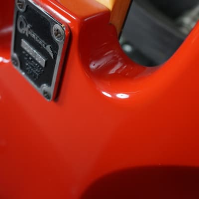 Charvel 2B Late 80s - Ferrari Red PJ Bass Guitar w/ Case image 19