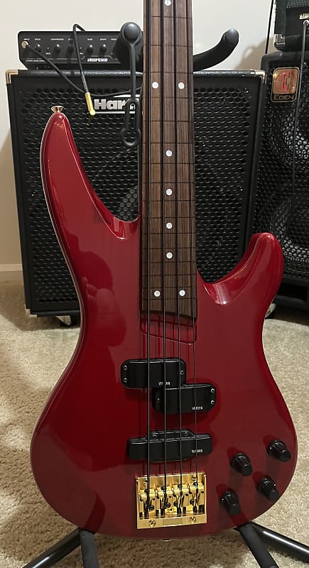 Yamaha RBX800A Late 80's - Transparent Red | Reverb