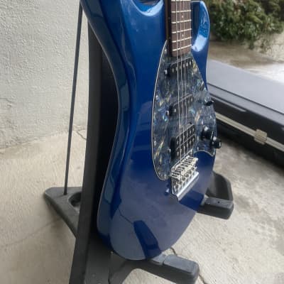2005 Ernie Ball Music Man Silhouette Special Metallic Blue with OHSC image 5