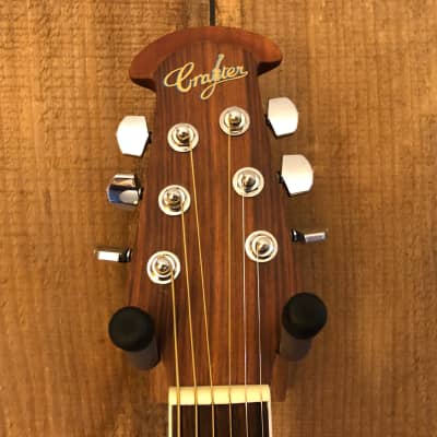 Crafter SF-900 Ovation-Style Acoustic Electric Guitar Brown Burst image 3