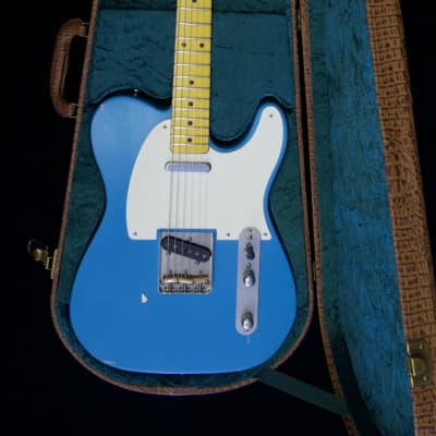 Nash Guitars T-57 Electric Guitar - Maui Blue -Maple FB- Lollar Pickups - Light Aging w/Nash Case (NEW) image 7