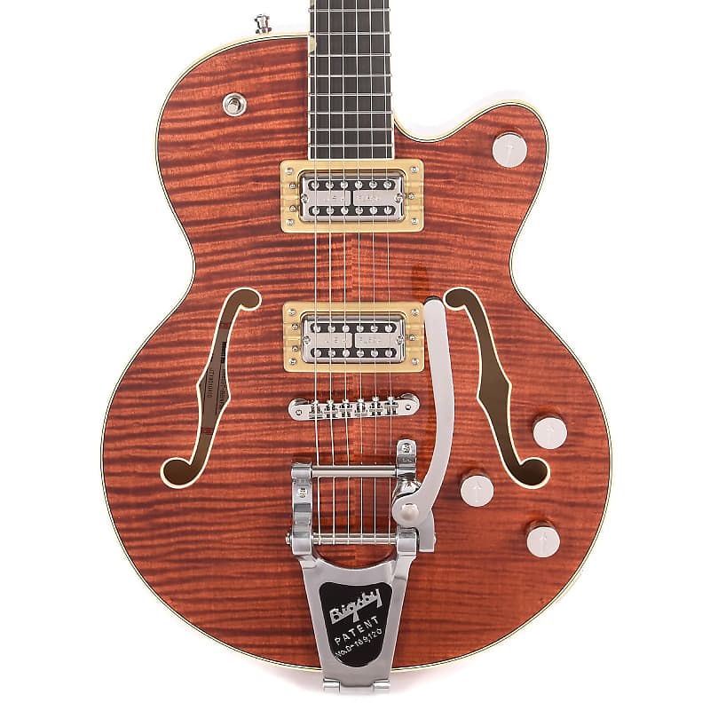 Gretsch G6659TFM Players Edition Broadkaster Jr. with Flame Maple Top image 2