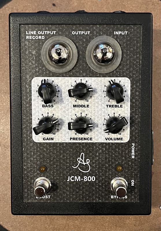 AS Sound (Arthur Sound) JCM 800 Tube Preamp Pedal Reverb