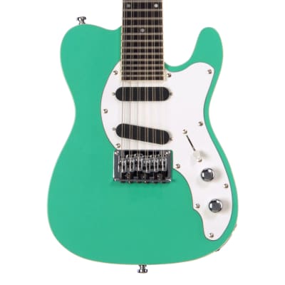 Eastwood Guitars Mandocaster 12 - Seafoam Green - High Tuned 12-string 