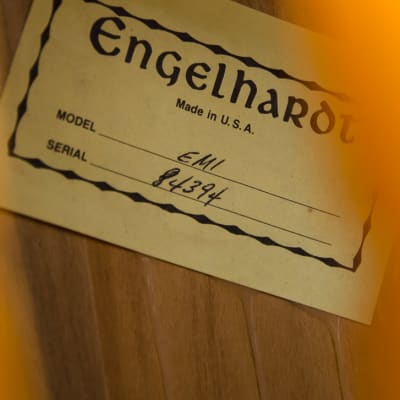 Engelhardt / Kay EM1 3/4 Upright 3/4 Bass w/ Carry Bag image 7