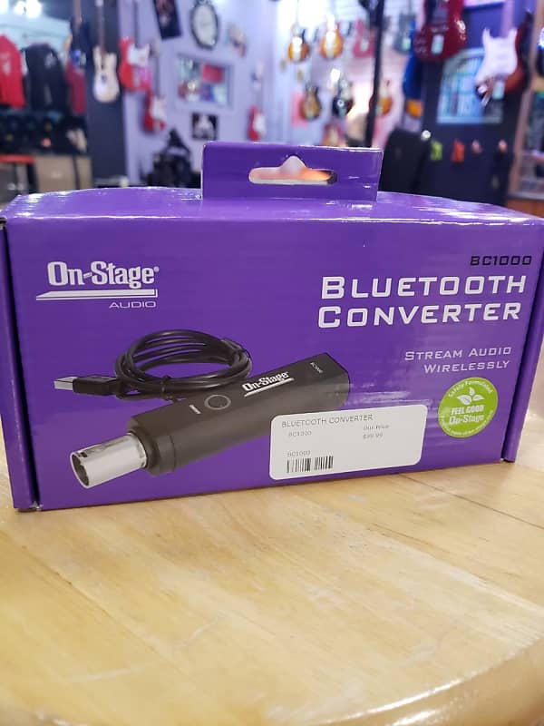 OnStage BC1000 Bluetooth Converter Reverb