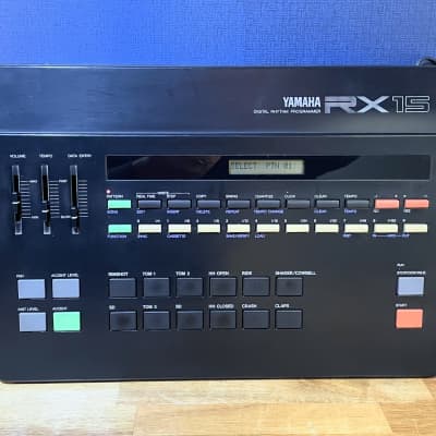 [Excellent] Yamaha RX15 Digital Rhythm Programmer - Black