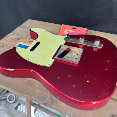 Real Life Relics Tele® Telecaster® Body Aged Candy Apple Red #2 image 5