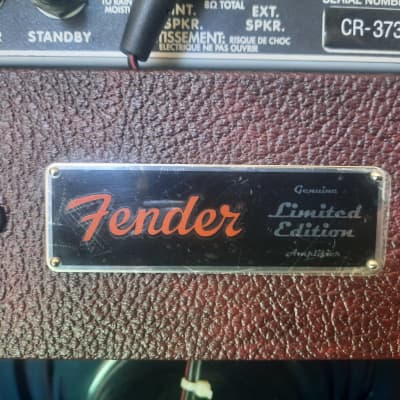 Fender Deluxe Reverb 1×12 Combo - Wine Red image 6