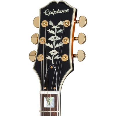 Epiphone Semi-Hollow Body Electric Guitar - Vintage Sunburst image 5