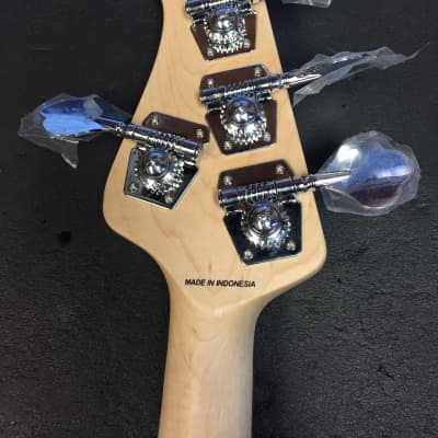 Sterling  RAY4HH-LBM-R1  2020  - Bass Guitar - Lake Blue Metallic image 5