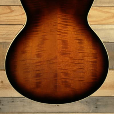 Ibanez John Scofield Signature JSM100 Hollowbody Guitar Vintage Sunburst w/ Case image 3