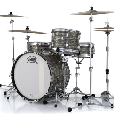 Pearl President Deluxe Desert Ripple 3pc Shell Pack 22x14 13x9 16x16 Drums +Bags | Authorized Dealer image 5