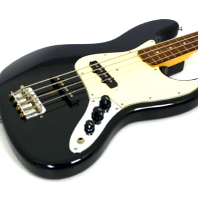 Fernandes  Bass Black MIJ Bass Guitar image 4
