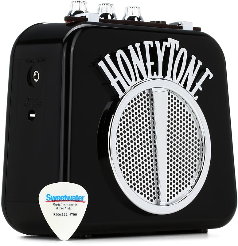 Danelectro Honeytone N-10 Mini Guitar Amp - Black (3-pack) Bundle image 1